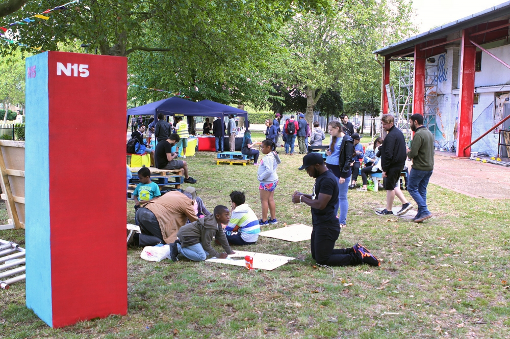 Steven Scicluna organised the N15 Street Art & Culture Festival in the Seven Sisters neighbourhood in London, where he lived at the time