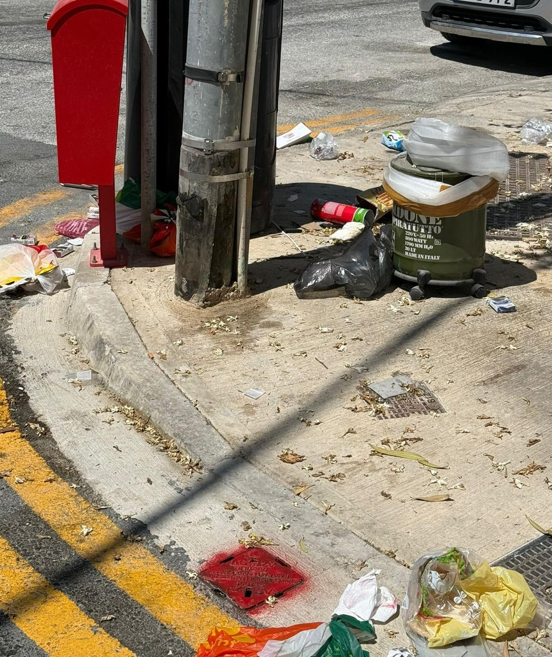 Waste and vandalism 