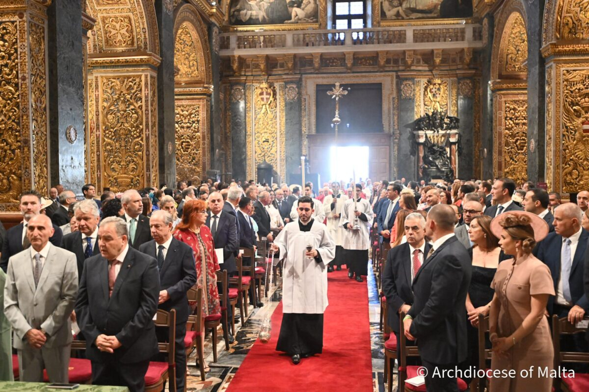 Members of parliament gathered in Valletta to celebrate Mass honouring the opening of the 15th legislature since independence, which formally kicks off today (Photo: CURIA)
