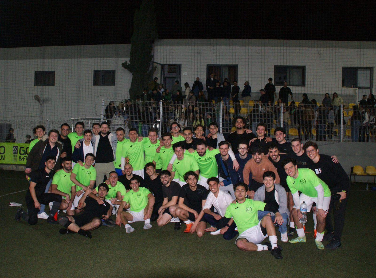 Fourth-year law students to face off against lawyers in charity football match