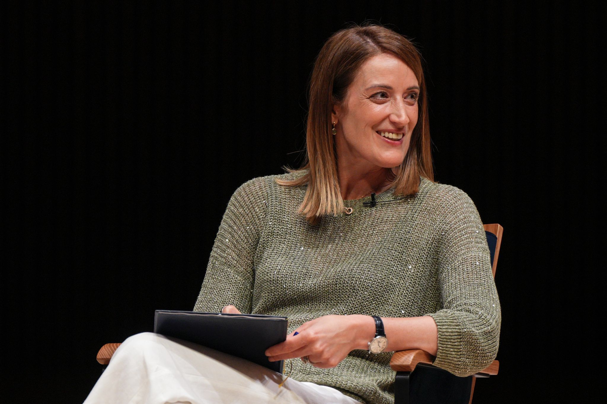 European Parliament President Roberta Metsola