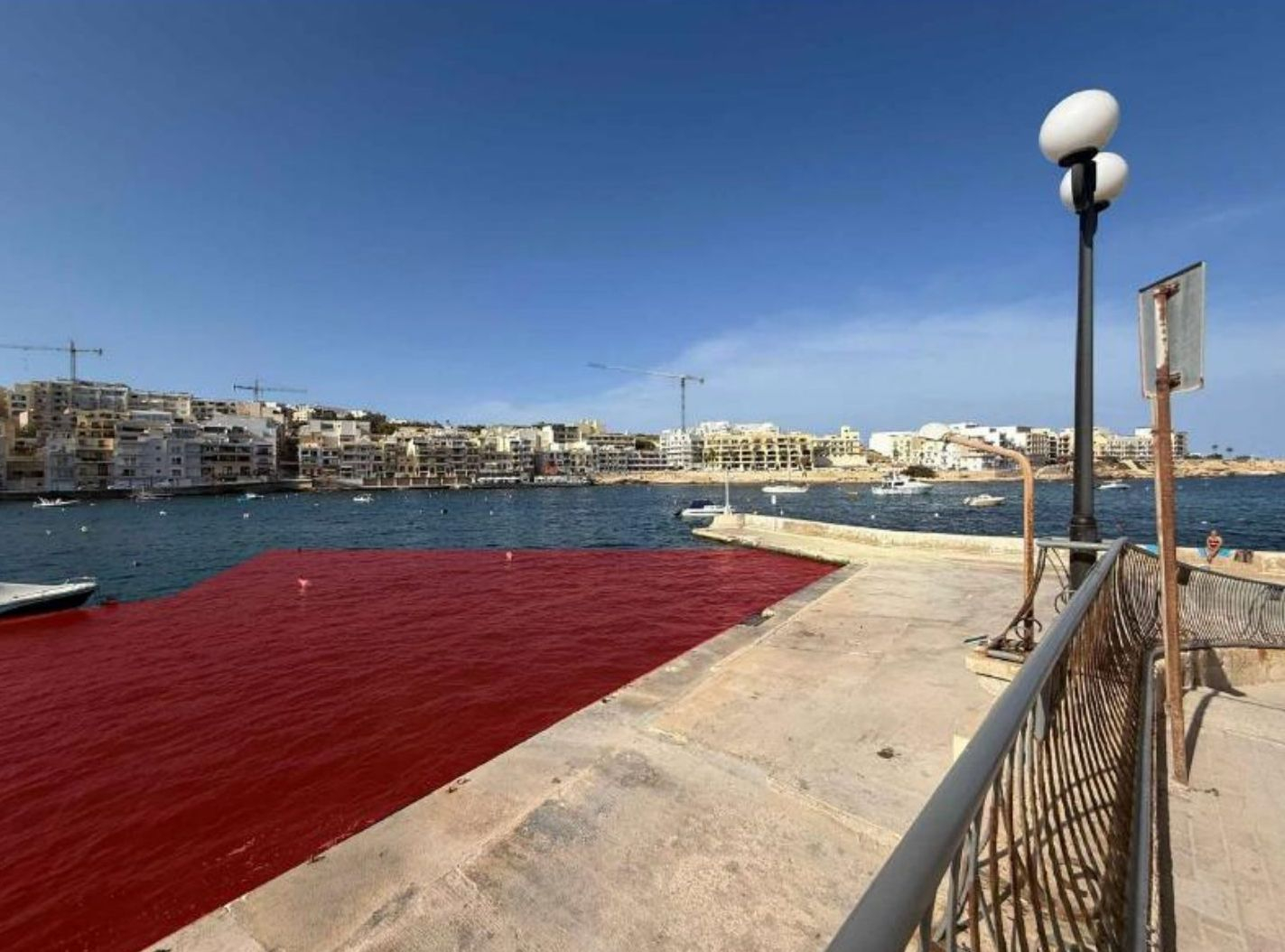 Area earmarked for dredging works 