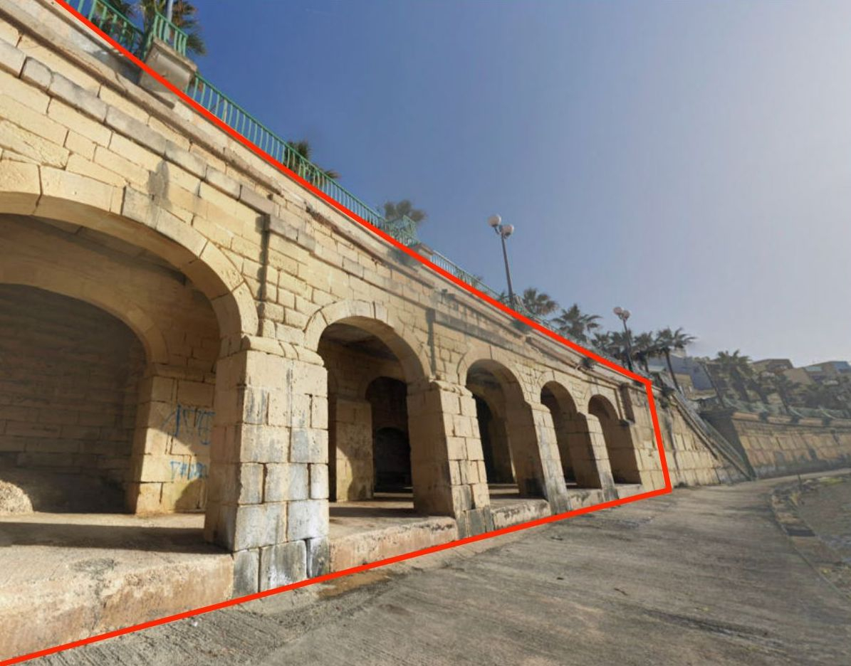 Area beneath promenade earmarked for ferry landing 