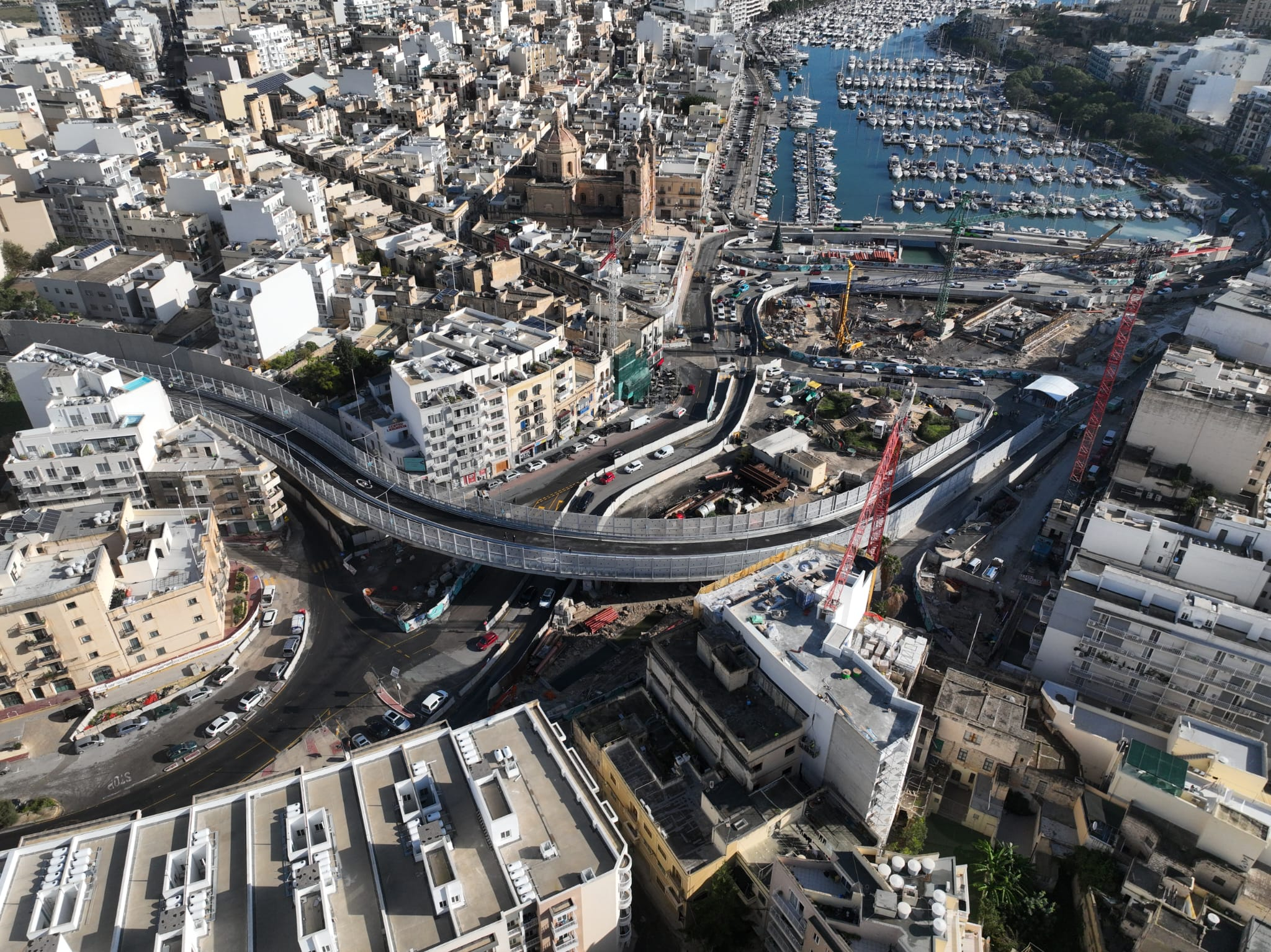 WATCH | New Msida Creek project flyover inaugurated