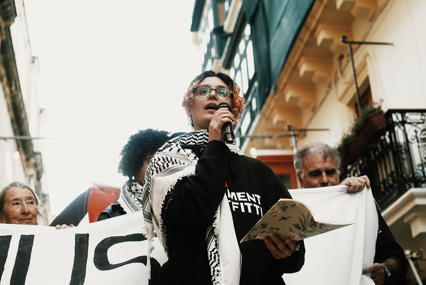 Amy Marie Abela said politics and art cannot be separated (Photo: Moviment Graffitti)