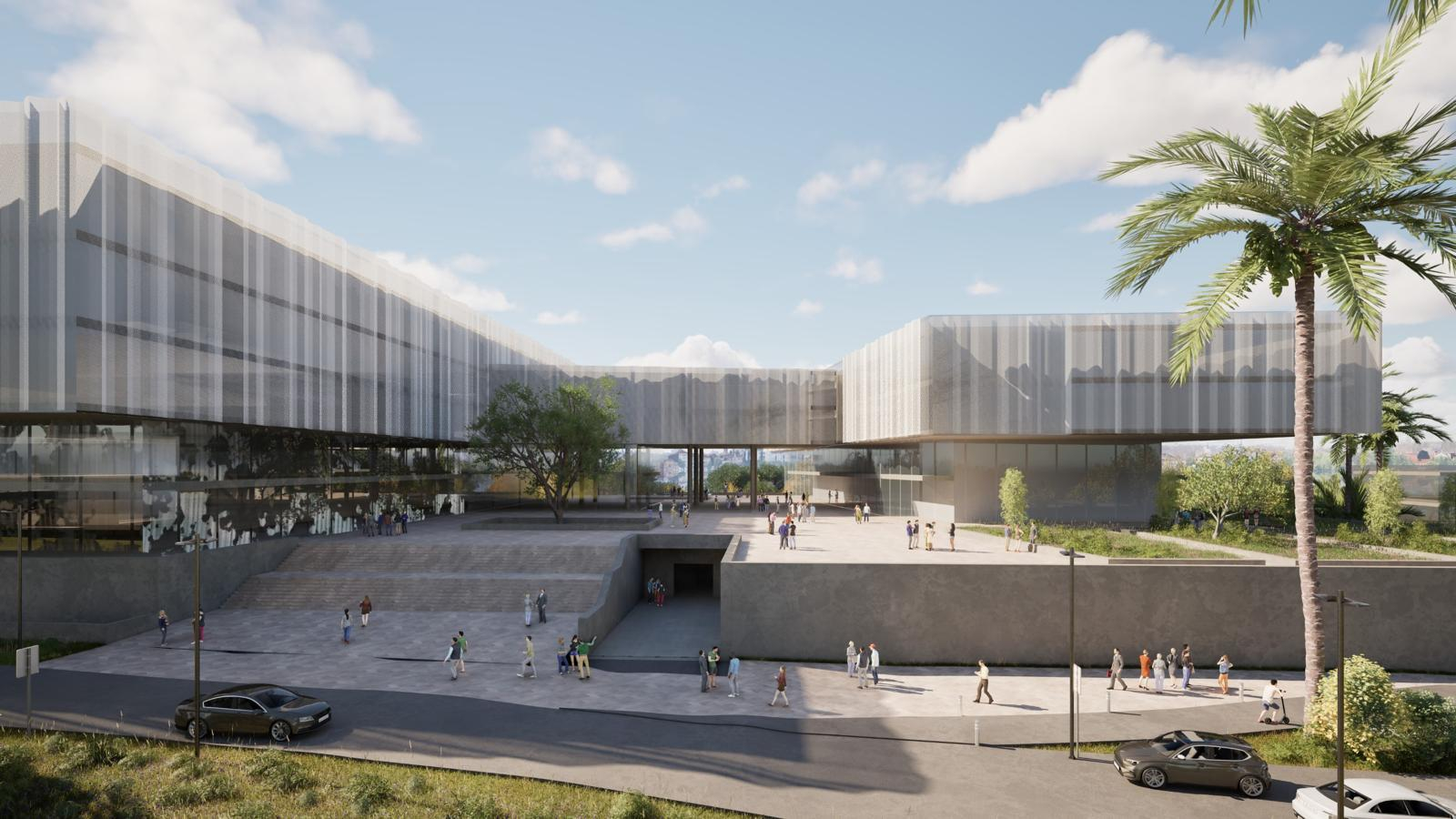 Renders of the proposed upgrading of the Gozo General Hospital 
