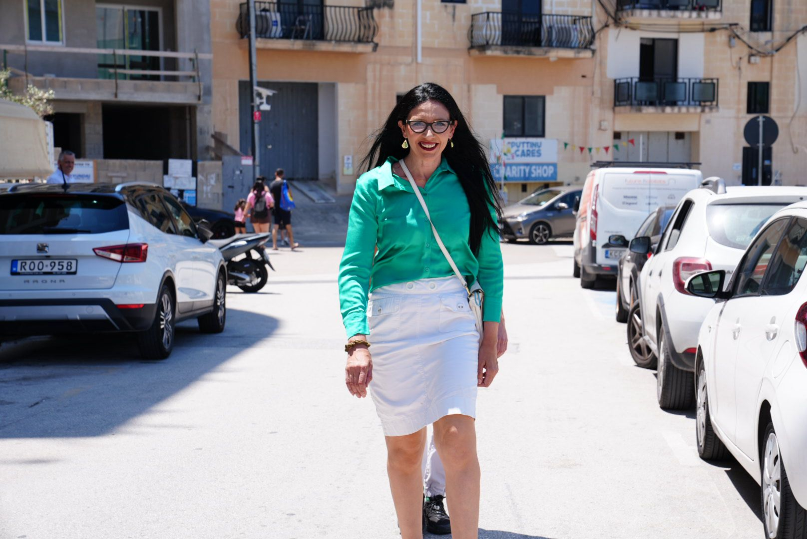WATCH | ADPD's Sandra Gauci casts vote in Qawra, calls on public to have their say