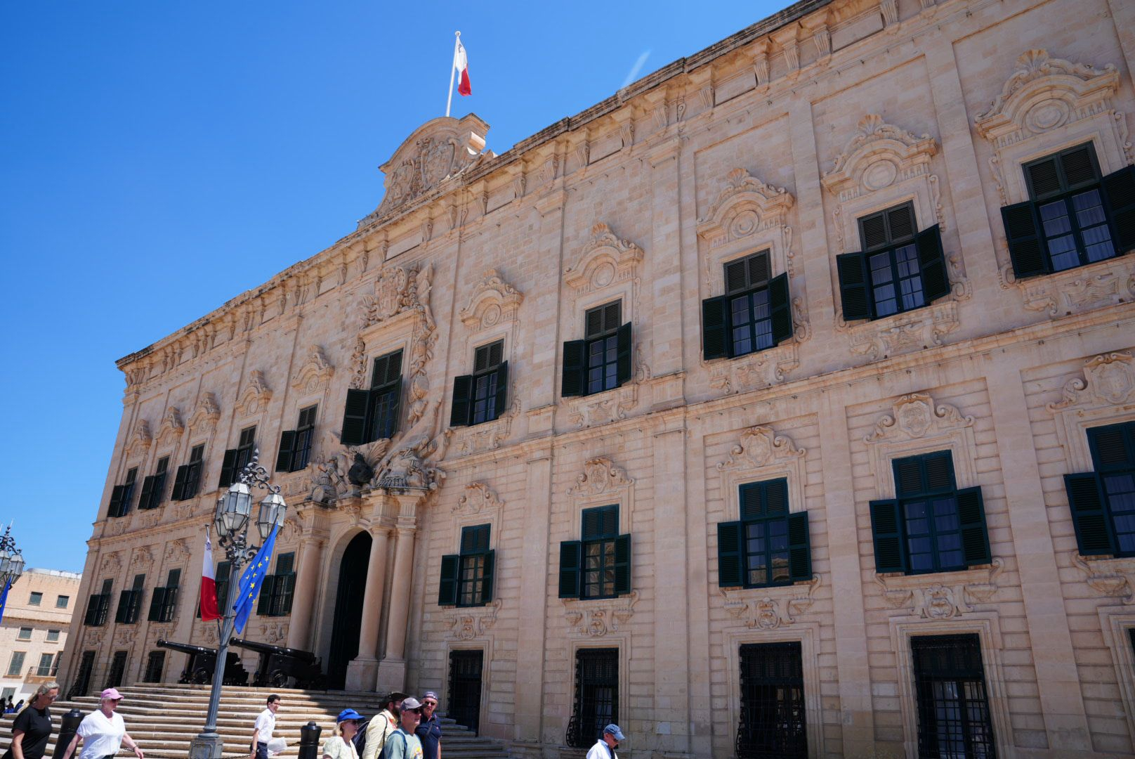 Auberge de Castille, the Office of the Prime Minister (Photo: Daniel Tihn/MaltaToday)