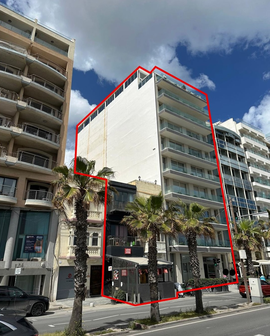 Site of the proposed development 