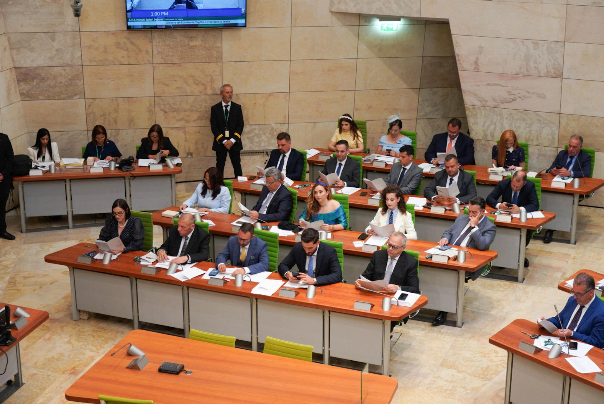Nationalist Party MP Bernard Grech was later elected Deputy Speaker, also with the support of both sides of the House (Photo: MaltaToday / James Bianchi)