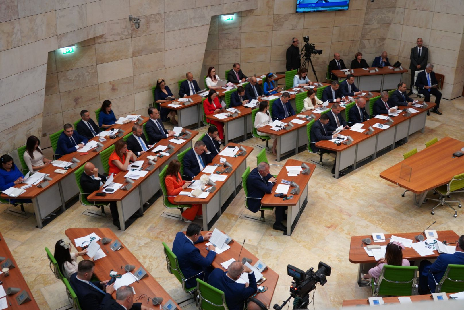 She said the legislature should build on the foundations laid in recent years so that economic success translates into a better quality of life for present and future generations (Photo: MaltaToday / James Bianchi)