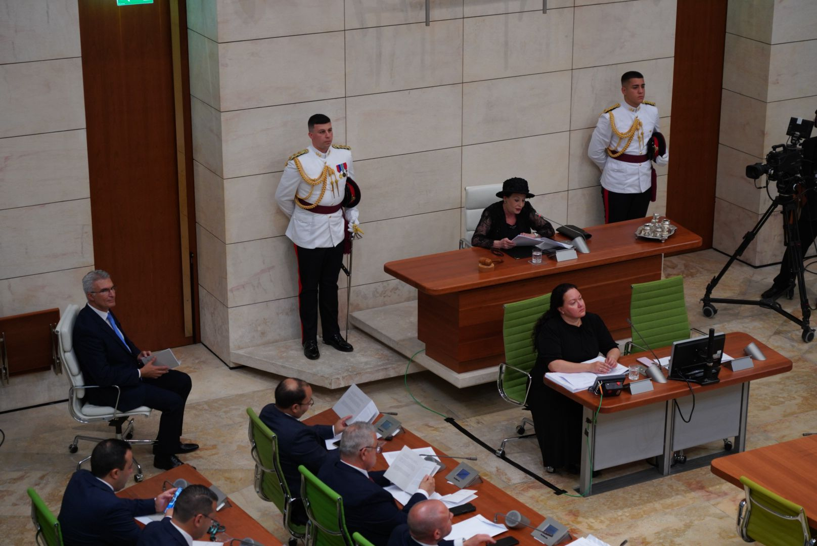 Carmelo Abela was unanimously elected Speaker of the House of Representatives after being nominated by Prime Minister Robert Abela and approved by both sides of Parliament (Photo: DOI)
