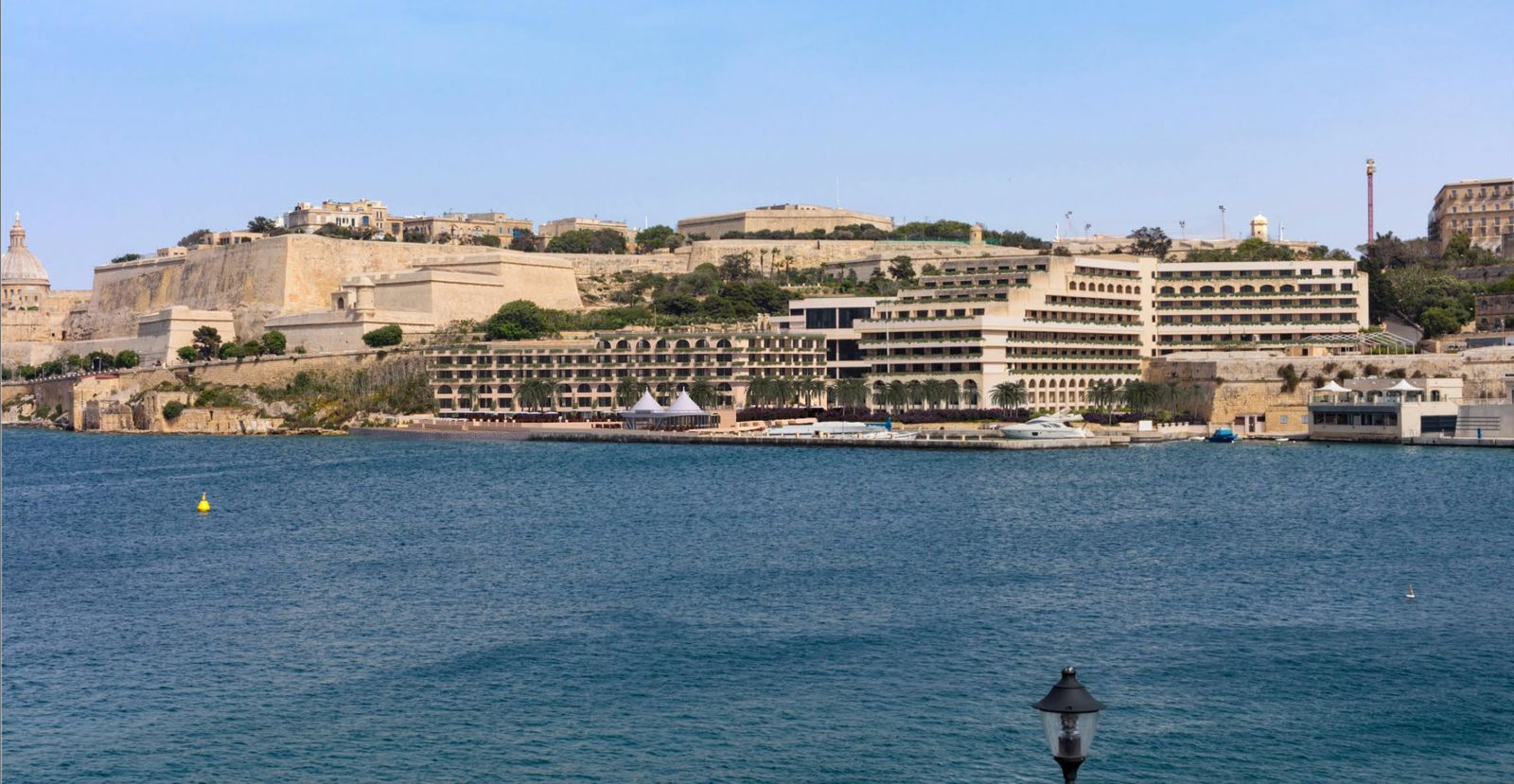Photomontage of the approved development at Grand Hotel Excelsior in Floriana 