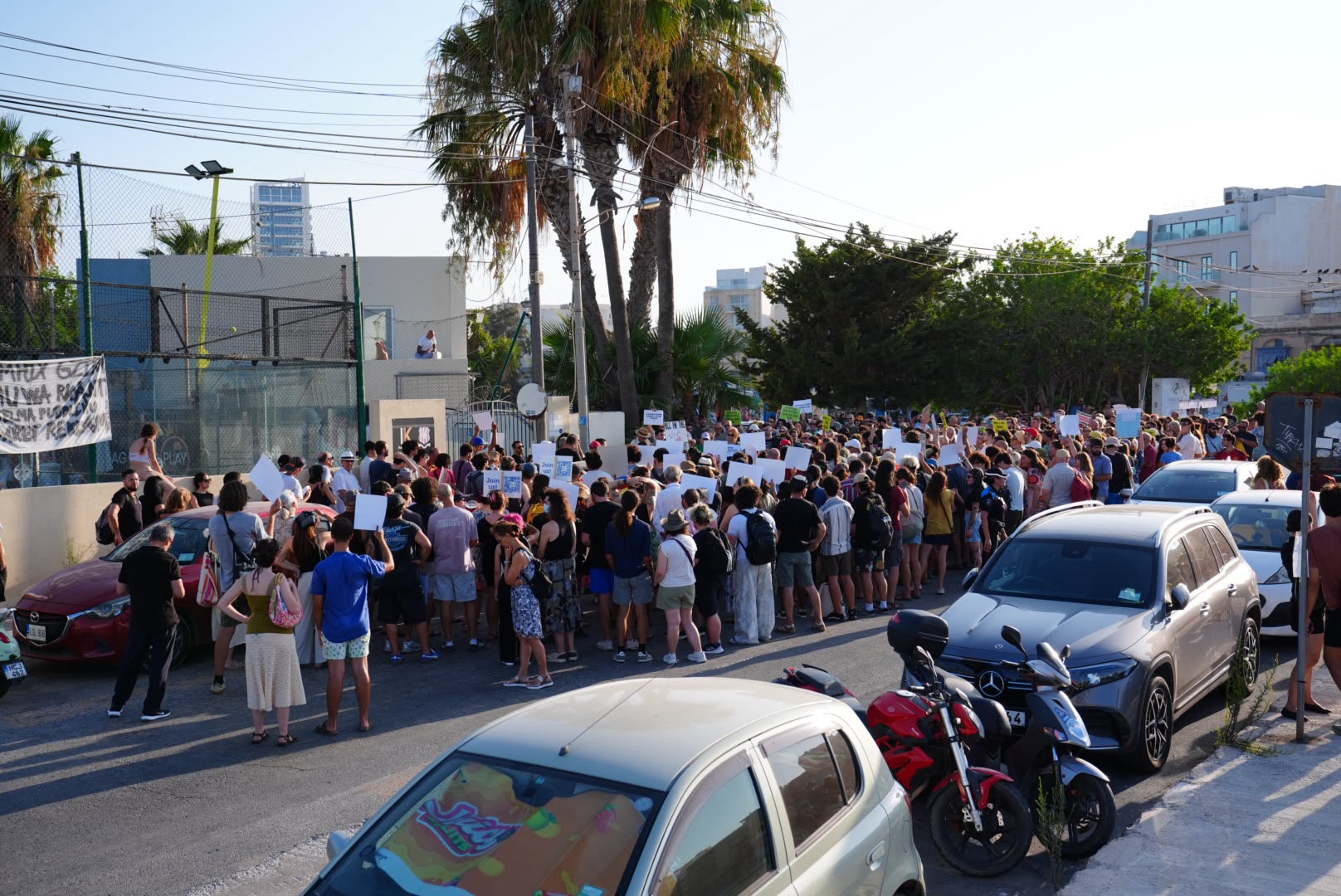 NGOs to challenge Manoel Island padel court approval as protesters vow legal fight