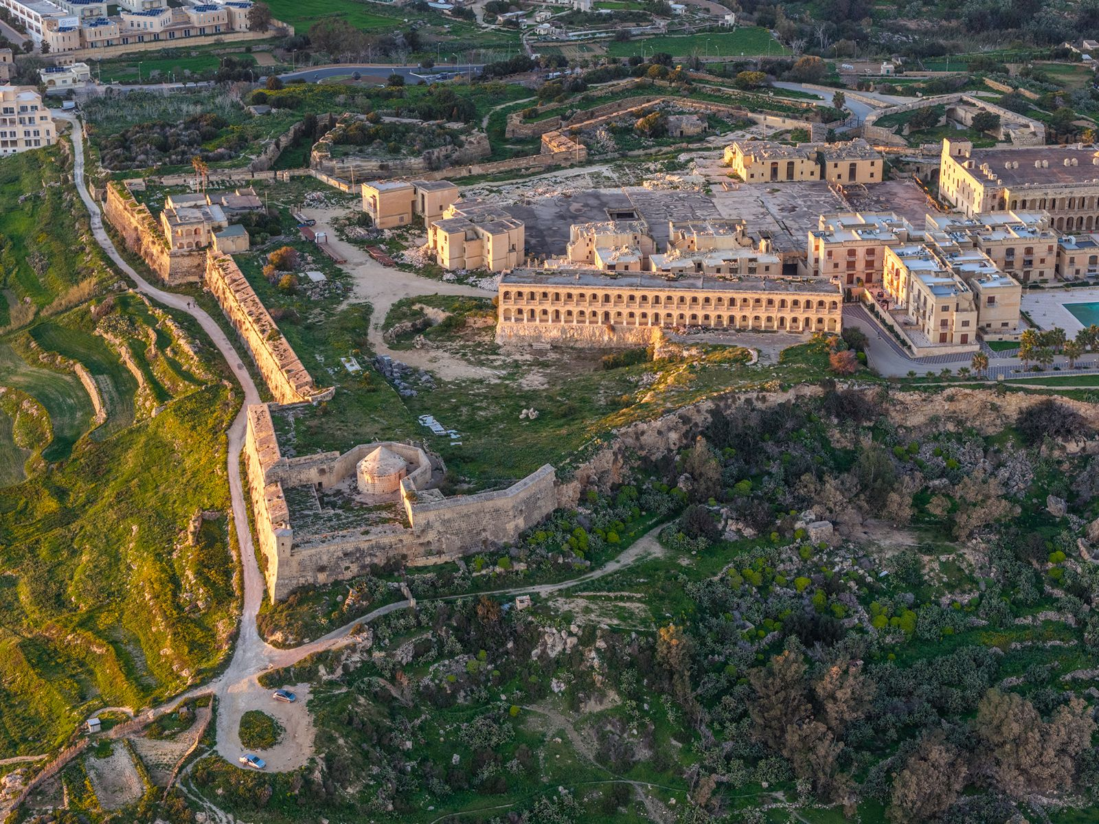 Heritage groups welcome Fort Chambray plan revision but call for Grade 1 protection