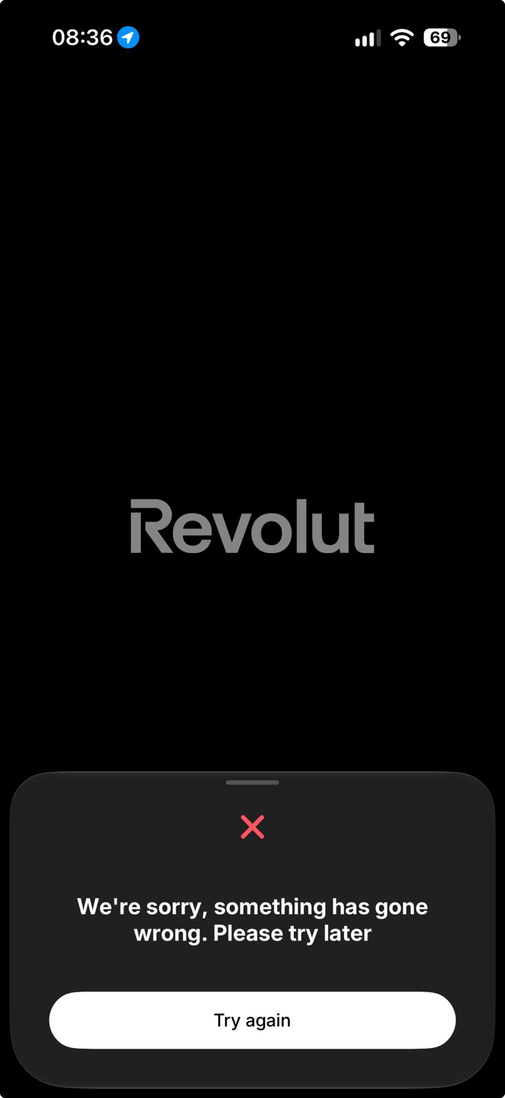 Revolut users were denied access to the app on their devices 