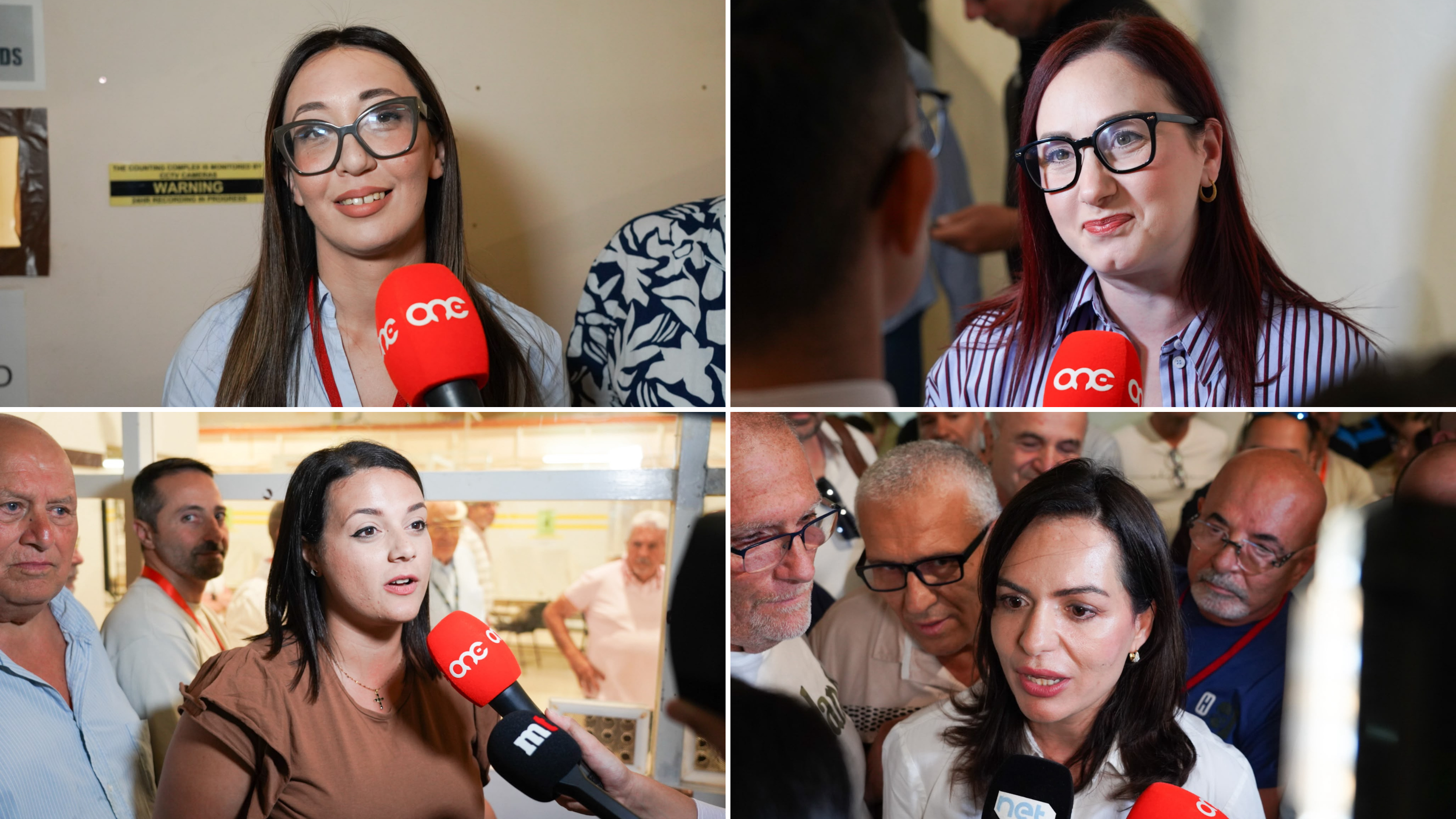 Naomi Cachia (top left), Rebecca Buttigieg (top right), Mariah Meli (bottom left) and Ramona Attard (bottom right) were elected in Labour's casual elections on Friday (Photo: James Bianchi/MaltaToday)