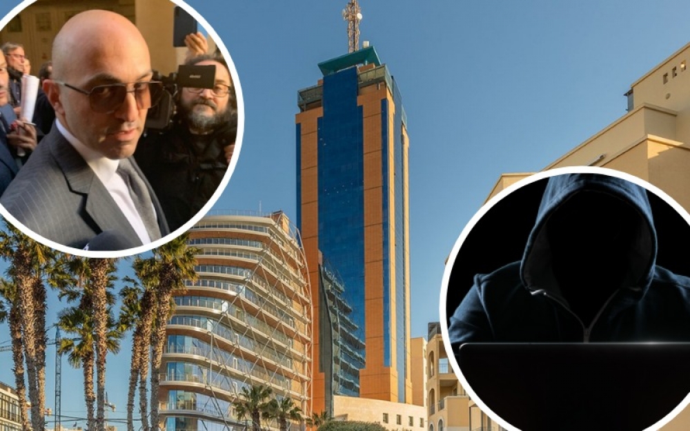 Maltese police were tipped off on the purchase of a weapon on the dark web with the delivery addressed to Yorgen Fenech's dead father at a Portomaso address