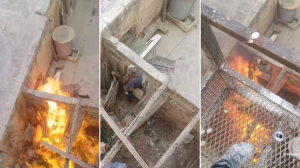 WATCH | Construction worker films moments before St Julian’s arson attack