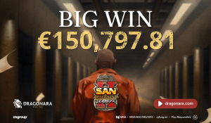 Big casino win at Dragonara Online Casino!