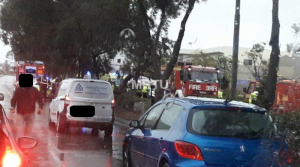 Updated | Motorist killed, passenger injured after tree collapses on car in Mriehel