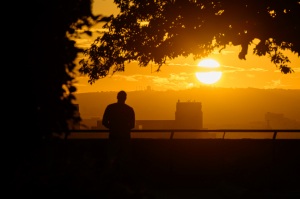 It’s hot and sticky, but not a heatwave