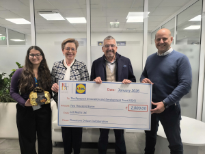 LIDL Malta renews commitment to medical research with €2,000 donation to RIDT