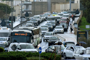 Commuters face Wednesday morning gridlock after collision in Santa Venera tunnel