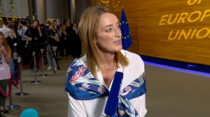 WATCH | 'Poland has every right to defend itself,' Metsola says