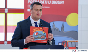 Fire blanket and emergency manual for every family in Malta and Gozo