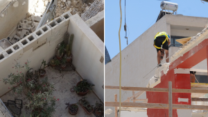 Updated | Contractor damages Gżira home's boundary wall during demolition works