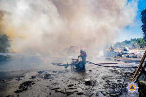 WATCH | Marsa scrapyard fire contained, but firefighting operations still in progress