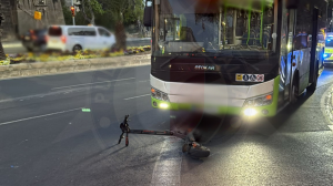 Motorcyclist and boy riding a scooter grievously hurt in separate accidents
