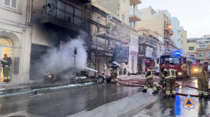55 firefighters, 175,000 litres of water used in 18-hour battle to extinguish Gżira blaze