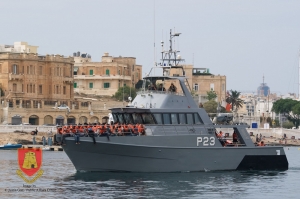 Second group of rescued migrants brought to Malta