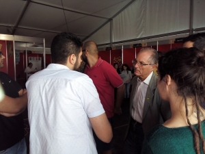 AD members visit students during Freshers’ Week