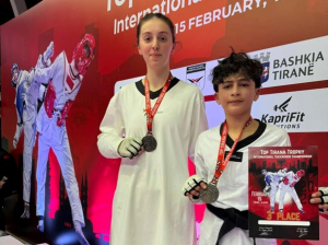 From Tirana to Liège: Iron Taekwondo League brings home five medals