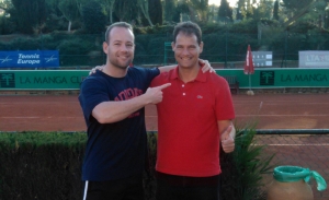 Mark Gatt reaches singles semi-finals and two doubles finals on the Senior Tennis Tour