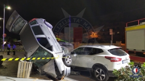 Several injured in three-car collision