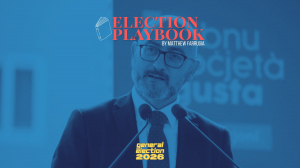 Election Playbook: Galdes goes rogue