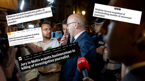 Yorgen Fenech acquittal makes international headlines