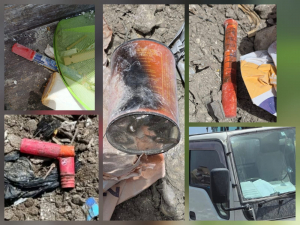 Operator suffers facial injuries after discovering flares in bulky waste at Maghtab