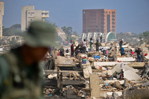 Venezuela earthquakes kill 1,500 as civilians search rubble for survivors