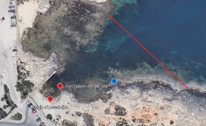 Swimmers warned to avoid area off Wilga Street, St Julian's after foul water overflows into sea