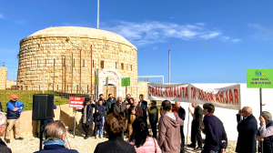 Activists urge authorities to ensure access to Fort Tigne remains public