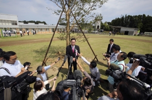Japan reopens radiation-hit town