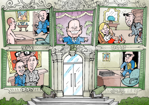 The godfathers of institutional rot
