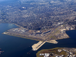 Air Canada jet collides with fire truck in New York airport