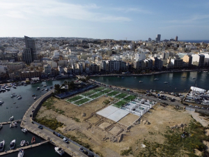 Illegal padel courts on Manoel Island approved, authority imposes €25,000 planning gain