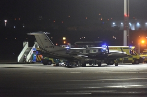 [WATCH] Two injured patients, relative brought to Malta from Libya